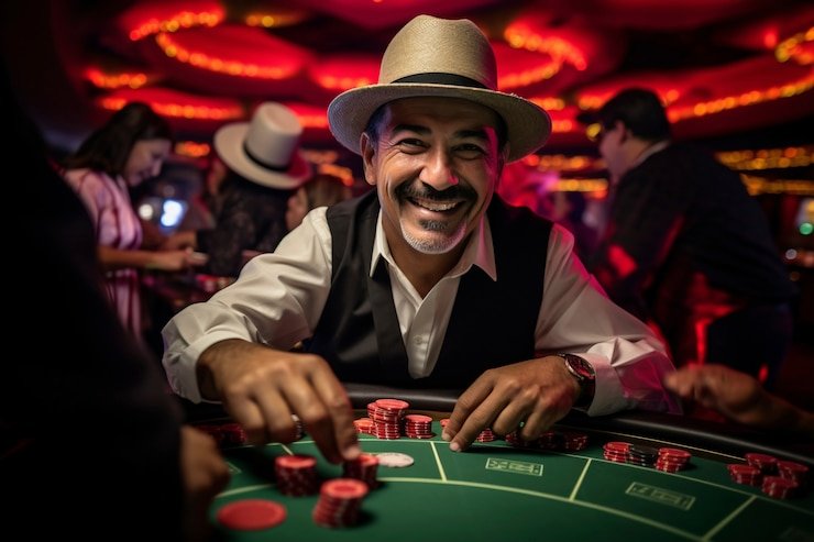 Meja American Roulette langsung dengan dealer profesional di ngopibet